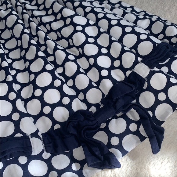 Biscotti Blue & White Dot Dress 10 EUC Ties in back - Picture 15 of 15